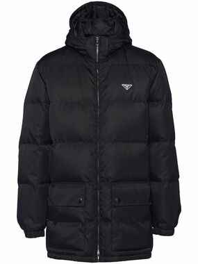 Prada Re-Nylon Down Jacket | Black |